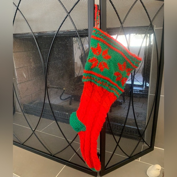 🌿🎄 Handmade Crocheted Christmas Stockings - Picture 10 of 10